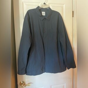 Gap men’s shacket navy size extra large